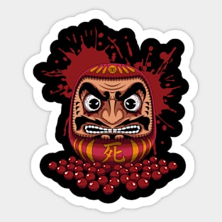 Daruma Doll Sticker